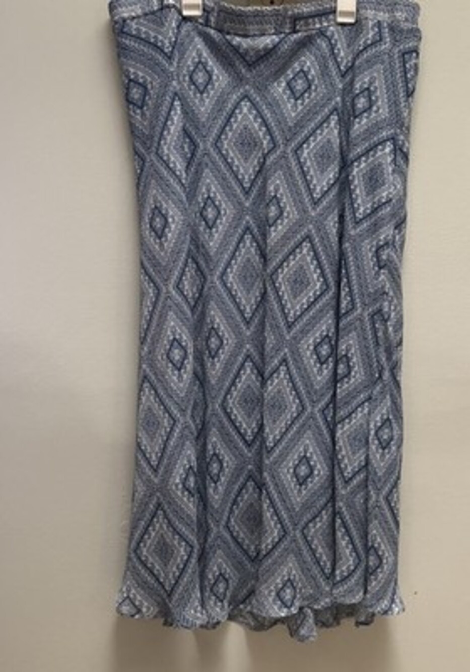 Geometric Boho Maxi Skirt Size 2X Cottagecore Coastal Cowgirl Prairie Eclectic